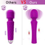 AuraWave Touch - 8-Mode Smart Massage Wand - Image 3