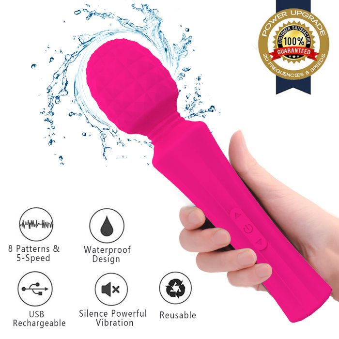 AuraWave Touch - 8-Mode Smart Massage Wand - Image 2